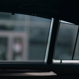 Car side window curtains sunshades. insect screen